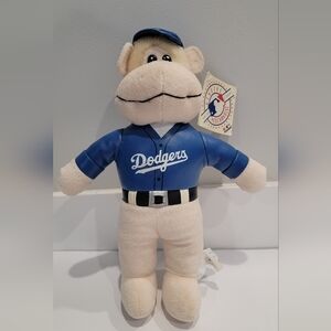 Dodgers Plush Toy with Blue Jersey